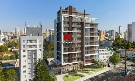 Apartamento com 93,89m² 2 quartos, à venda, no bairro alto da glória em curitiba