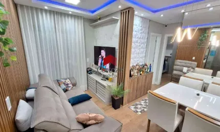 Apartamento com 45,34m² 2 quartos, à venda, no bairro Pedro Moro em São José dos Pinhais