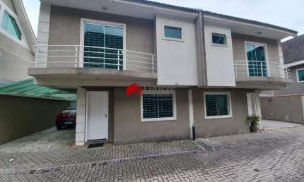 Sobrado em condomínio com 90,59m² 3 quartos, à venda, no bairro Hauer em Curitiba