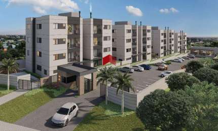Apartamento com 49,83m² 2 quartos, à venda, no bairro Vila Emerentina em Almirante Tamandaré