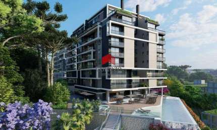 Cobertura com 231,88m² 4 quartos, à venda, no bairro Mossunguê em Curitiba