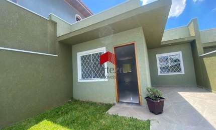 Casa com 63,97m² 3 quartos, à venda, no bairro Colônia Rio Grande em São José dos Pinhais