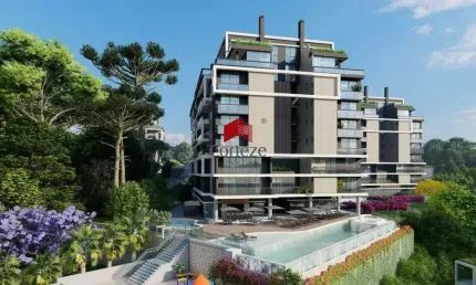 Apartamento com 240,21m² 4 quartos, à venda, no bairro Mossunguê em Curitiba