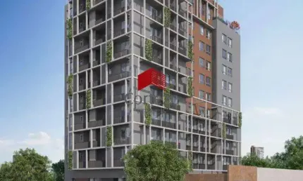 Apartamento com 33,33m² 1 quarto, à venda, no bairro Centro Cívico em Curitiba