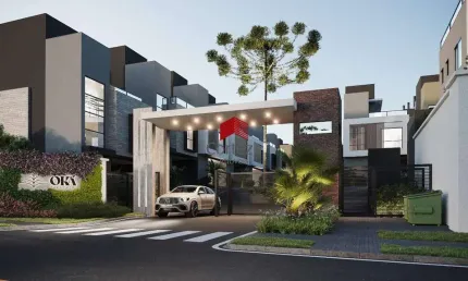 Casa em condomínio com 165,87m² 3 quartos, à venda, no bairro Bacacheri em Curitiba