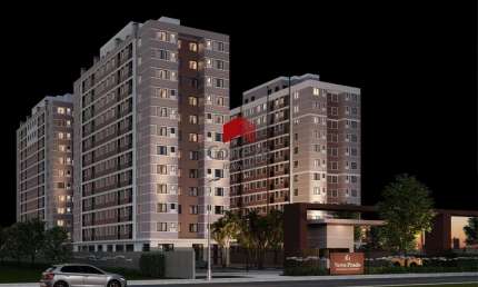 Apartamento com 45,68m² 2 quartos, à venda, no bairro Prado Velho em Curitiba