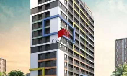 Apartamento com 34,71m² 2 quartos, à venda, no bairro Centro em Curitiba