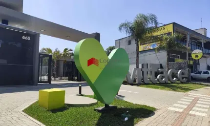 Apartamento com 55,26m² 3 quartos, para aluguel, no bairro Ouro Fino em São José dos Pinhais