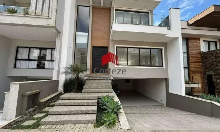 Sobrado em condomínio com 343,82m² 3 quartos, à venda, no bairro Braga em São José dos Pinhais