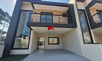 Sobrado em condomínio com 145,85m² 3 quartos, à venda, no bairro costeira em são josé dos pinhais