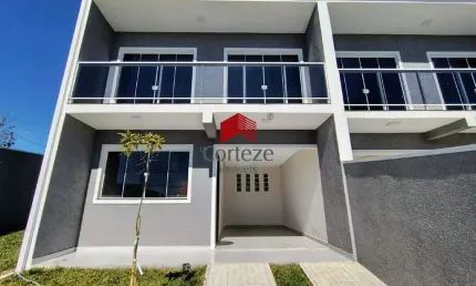 Sobrado com 86,86m² 3 quartos, à venda, no bairro alto boqueirão em curitiba