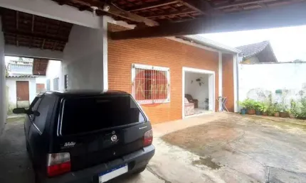 Casa térrea para venda em peruíbe, jardim peruíbe, 3 dormitórios, 1 suíte, 2 banheiros, 3 vagas