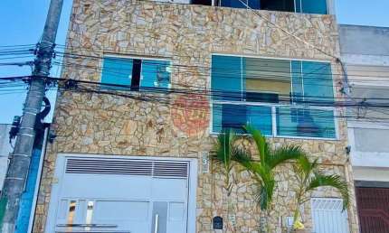 Sobrado para Venda em Ferraz de Vasconcelos, Jardim Faleiros, 2 dormitórios, 1 banheiro, 3 vagas