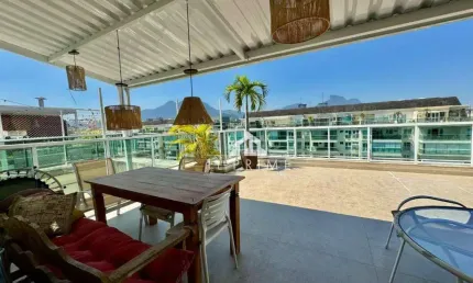 Cobertura com 4 dormitórios à venda, 205 m² por R$ 2.380.000,00 - Barra da Tijuca - Rio de Janeiro/RJ