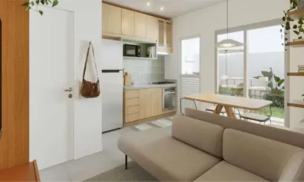 Apartamento com 2 dorm à venda, 48 m² por R$ 243.900 - Harmonia Residencial - Indaiatuba/SP Minha Casa Minha Vida
