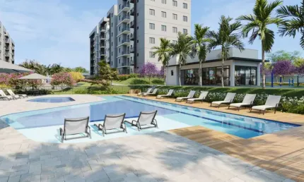 Apartamento Viva Parque com 2 dormitórios à venda, 45 m² por R$ 340.000,00 - Jardim Veneza - Indaiatuba/SP