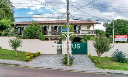 Casa com 6 dormitórios à venda, 372 m² por r$ 1.470.000,00 - guaíra - curitiba/pr