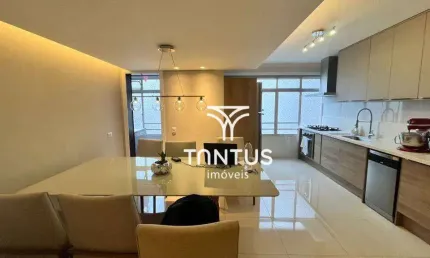Apartamento com 4 dormitórios para alugar, 121 m² por R$ 4.700/mês - Centro - Curitiba/PR