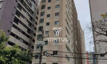 Apartamento com 1 dormitório para alugar, 46 m² por r$ 1.250/mês - cristo rei - curitiba/pr