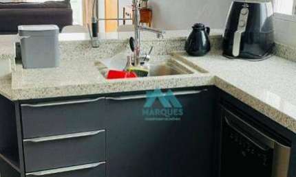 Apartamento com 2 dormitórios à venda, 57 m² por R$ 195.500,00 - Vitória Vale - Caçapava/SP
