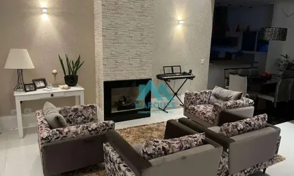Casa com 4 dormitórios à venda, 313 m² por r$ 1.749.000,00 - residencial recanto santa bárbara - jambeiro/sp
