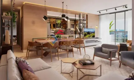 Apartamento com 3 quartos à venda na Avenida Deputado Sérgio Cardoso de Almeida, Jardim Olhos d'Água, Ribeirão Preto, 111 m2 por R$ 970.056