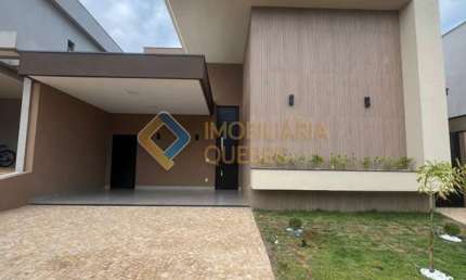Casa em condomínio fechado com 3 quartos à venda na Avenida Heráclito Fontoura Sobral Pinto, Condomínio Guaporé, Ribeirão Preto, 170 m2 por R$ 1.580.000