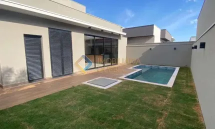 Casa em condomínio fechado com 3 quartos à venda na Avenida Oscar Niemeyer, Bonfim Paulista, Ribeirão Preto, 360 m2 por R$ 1.590.000