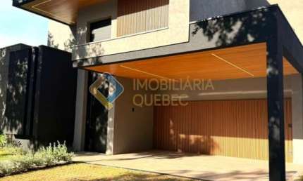 Casa em condomínio fechado à venda na Rua Alexandre François Neto, Residencial e Empresarial Alphaville, Ribeirão Preto, 262 m2 por R$ 2.800.000