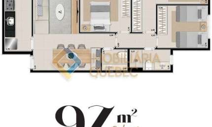 Apartamento com 3 quartos à venda na Rua Abrão Caixe, Condomínio Itamaraty, Ribeirão Preto, 97 m2 por R$ 788.254
