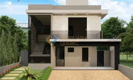 Casa em condomínio fechado com 3 quartos à venda na Avenida Heráclito Fontoura Sobral Pinto, Condomínio Guaporé, Ribeirão Preto, 181 m2 por R$ 1.390.000