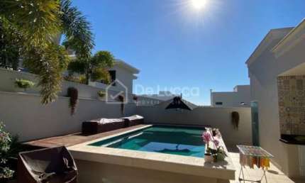 Casa em condomínio fechado com 3 quartos à venda na Avenida Carlos Diaulas Serpa, 100, Loteamento Parque dos Alecrins, Campinas, 233 m2 por R$ 2.300.000