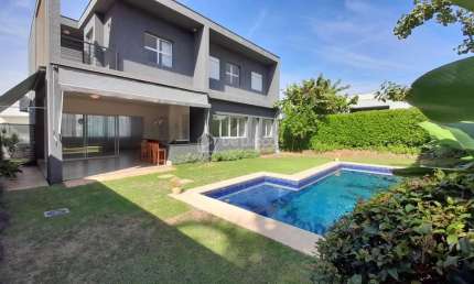 Casa em condomínio fechado com 4 quartos à venda na Avenida Carlos Diaulas Serpa, 100, Loteamento Parque dos Alecrins, Campinas, 383 m2 por R$ 2.390.000