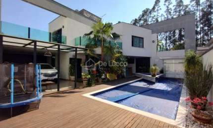Casa em condomínio fechado com 3 quartos para alugar na Rua Hera, 10, Jardim de Itapoan, Paulínia, 341 m2 por R$ 13.000