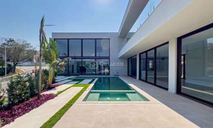 Casa em condomínio fechado com 5 quartos à venda na Rua Francis Nemer Nasr, 1, Loteamento Mont Blanc Residence, Campinas, 560 m2 por R$ 8.500.000