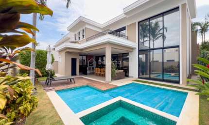 Casa em condomínio fechado com 3 quartos à venda na Avenida Carlos Diaulas Serpa, 100, Loteamento Parque dos Alecrins, Campinas, 310 m2 por R$ 3.100.000