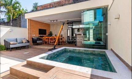 Casa em condomínio fechado com 3 quartos à venda na Rua Mirta Coluccini Porto, 1487, Parque Rural Fazenda Santa Cândida, Campinas, 153 m2 por R$ 1.550.000