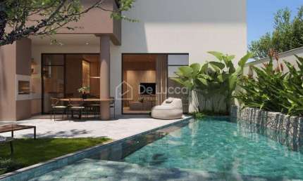 Casa em condomínio fechado com 3 quartos à venda na Avenida Professora Dea Ehrhardt Carvalho, 1400, Sítios de Recreio Gramado, Campinas, 187 m2 por R$ 2.597.777