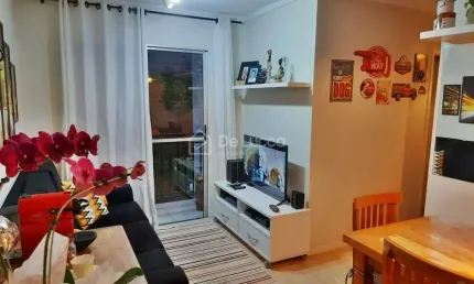 Apartamento com 2 quartos à venda na Rua Harley Salvador Bove, 470, Parque Jambeiro, Campinas, 49 m2 por R$ 300.000