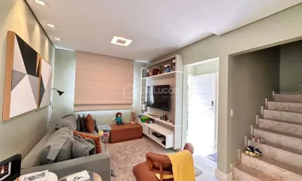 Casa em condomínio fechado com 3 quartos à venda na doutor raul guedes de melo, 546, parque xangrilá, campinas, 138 m2 por r$ 1.300.000
