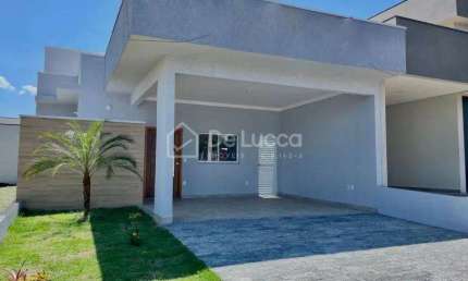 Casa em condomínio fechado com 3 quartos à venda na Avenida Luiz Greco, 225, Vila Monte Alegre, Paulínia, 115 m2 por R$ 930.000