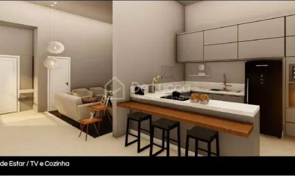 Casa em condomínio fechado com 3 quartos à venda na Avenida Doutor Roberto Moreira, 1888, Boa Esperança, Paulínia, 179 m2 por R$ 1.490.000