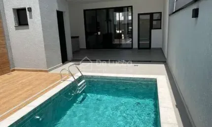 Casa em condomínio fechado com 3 quartos à venda na Rua Sebastião Cardoso, 548, Parque Brasil 500, Paulínia, 186 m2 por R$ 1.630.000