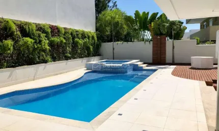 Casa em condomínio fechado com 4 quartos à venda na Rua das Caliandras, 1, Alphaville Dom Pedro, Campinas, 420 m2 por R$ 4.500.000