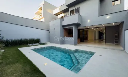 Casa em condomínio fechado com 4 quartos à venda na rua lourdes martin ponzo, 28, swiss park, campinas, 300 m2 por r$ 2.630.000
