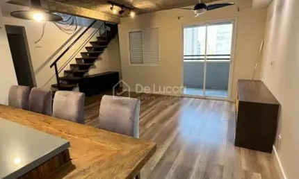 Cobertura com 3 quartos para alugar na Rua Hermantino Coelho, 691, Mansões Santo Antônio, Campinas, 68 m2 por R$ 5.000