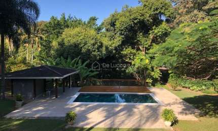 Casa em condomínio fechado com 3 quartos para alugar na Alameda das Tipuanas, 225, Sítios de Recreio Gramado, Campinas, 560 m2 por R$ 13.000