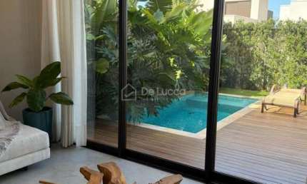 Casa em condomínio fechado com 3 quartos à venda na Antonio de Sá, 100, Loteamento Parque dos Alecrins, Campinas, 312 m2 por R$ 3.300.000