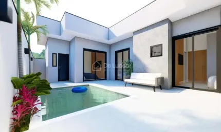 Casa em condomínio fechado com 3 quartos à venda na avenida presidente juscelino kubitschek de oliveira, 3851, parque brasil 500, paulínia, 171 m2 por r$ 1.590.000