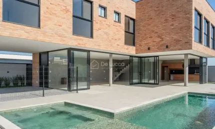 Casa em condomínio fechado com 4 quartos à venda na serra do itajaí, 01, tamboré, jaguariúna, 321 m2 por r$ 3.600.000